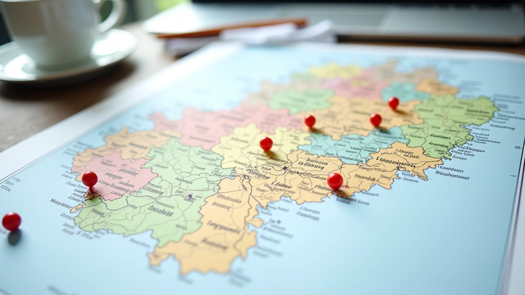 Mapa České republiky se zvýrazněním regionů s vysokou nezaměstnaností